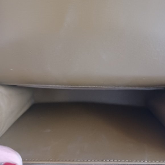 SOLD: Authentic YSL Rare Monogram Small Suede Tassel Crossbody Bag, Camel - Picture 9 of 15